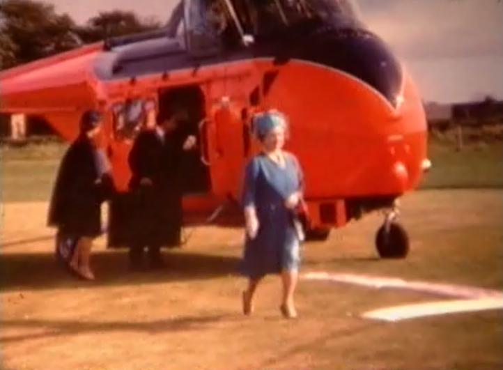 Opening of Dornoch Academy by Queen Mother