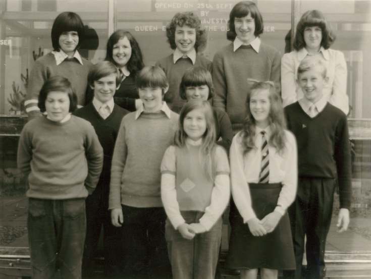 Dornoch Academy prize winners 1972