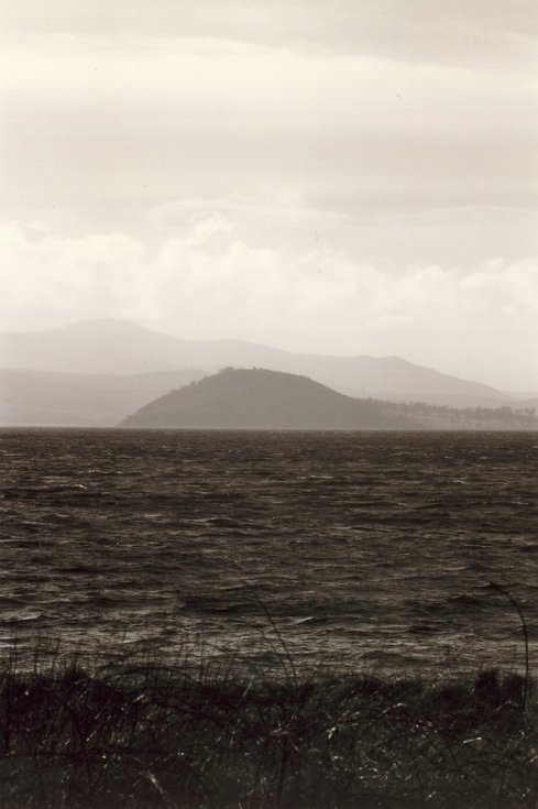 Dun of Creich viewed across the waters of the Dornoch Firth