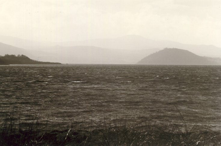 Dun of Creich and south shore of the Dornoch Firth