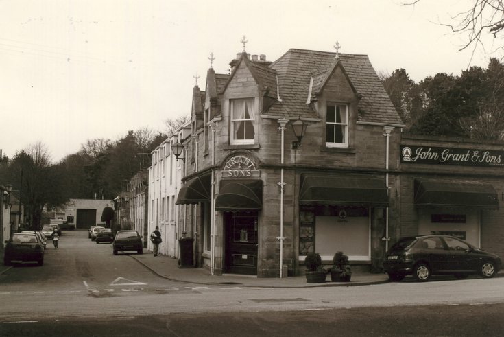 John Grant & Sons shop St Gilbert Street, Dornoch c 2003