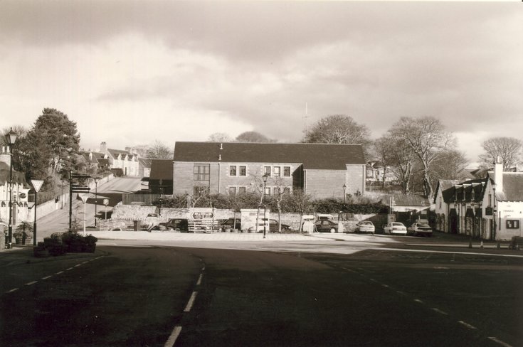 East end of Dornoch Square c 2003 before development