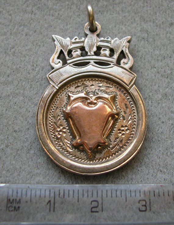 Billiards medal F MacRae