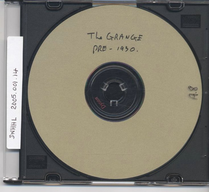 CD with set of photographs of interior of the Grange