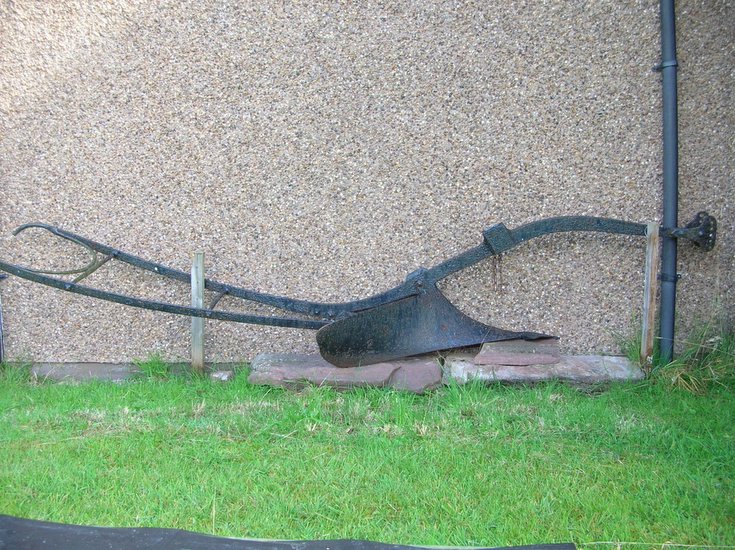 Single furrow horse plough