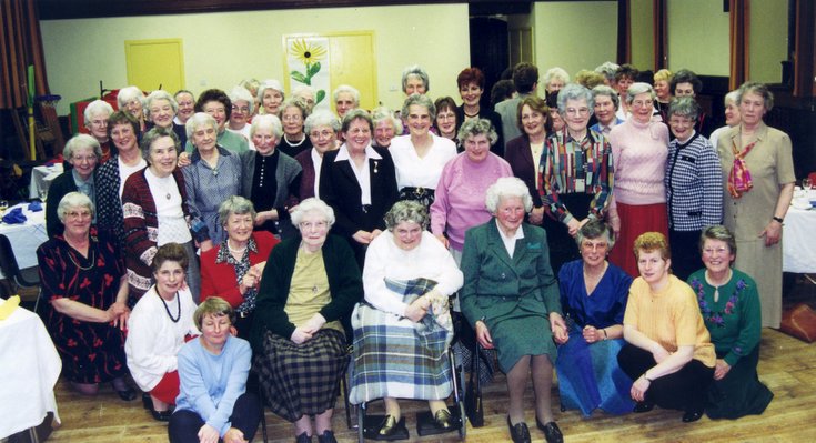Dornoch SWRI 70th anniversary celebration 1996