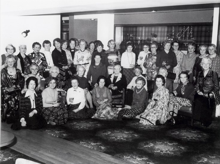 Dornoch SWRI 50th anniversary celebration 1976
