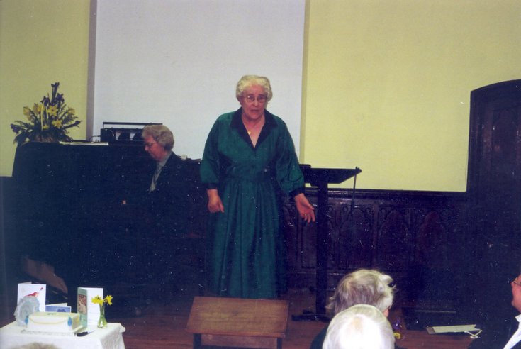 Dornoch SWRI 75th anniversary performance by Helen Kruger