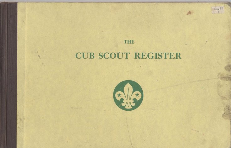 1st Dornoch Cub Scouts Cub Scout Register 1982 - 1988