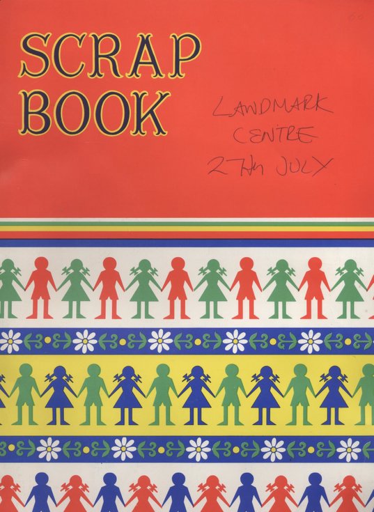 Scrapbook of cubs trip to Landmark Centre
