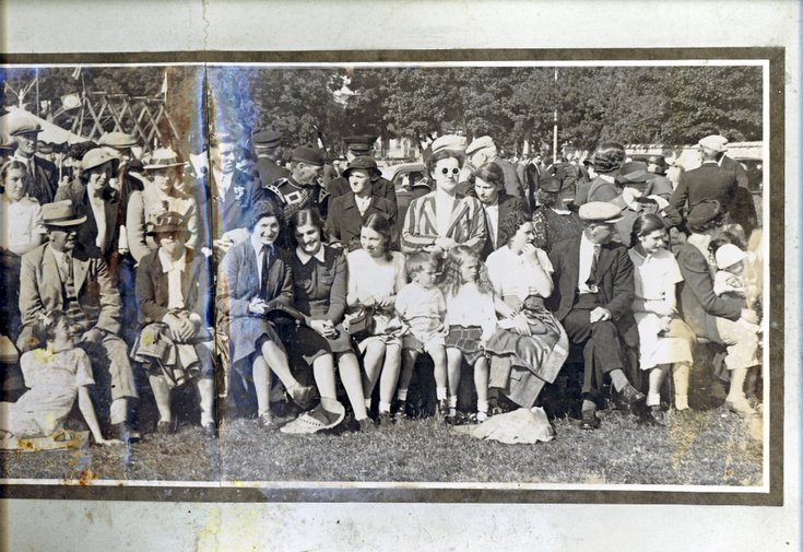 Spectators at a Dornoch event