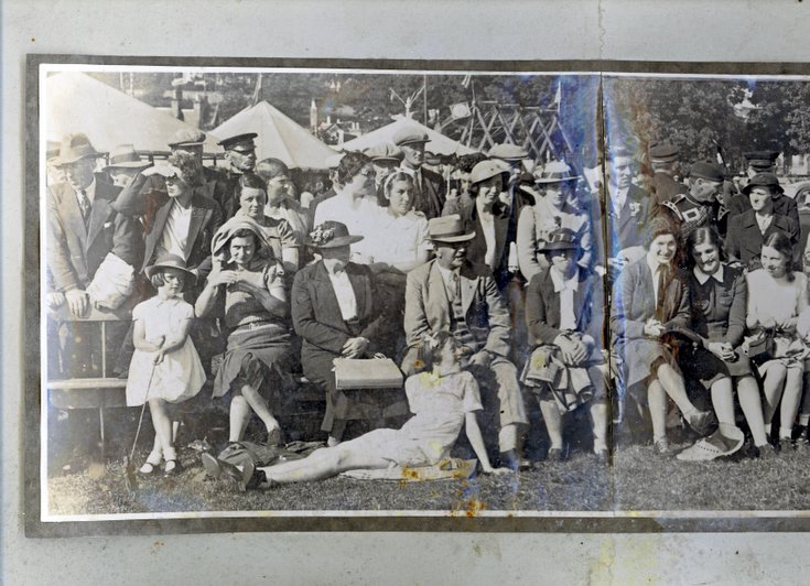 Spectators at an unknown Dornoch event