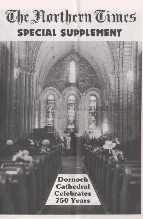 Special supplement of the NT Dornoch Cathedral 750th Anniversary