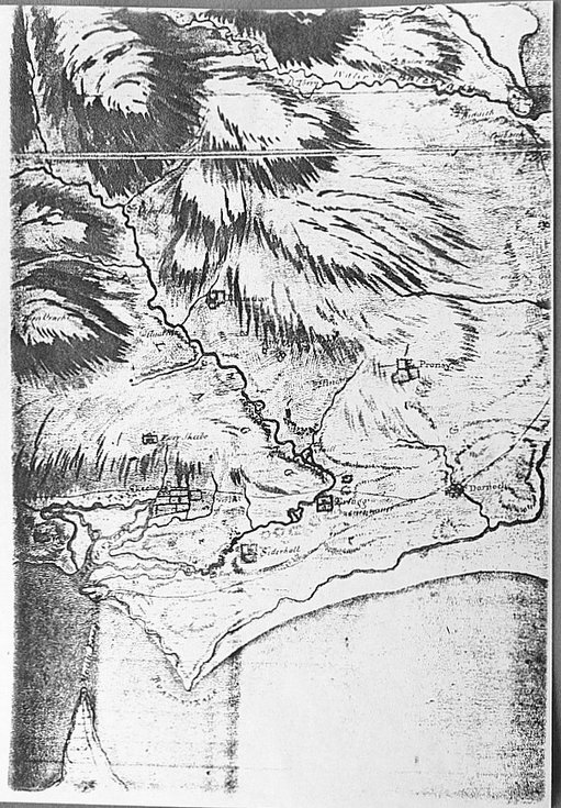 Early map of Dornoch area