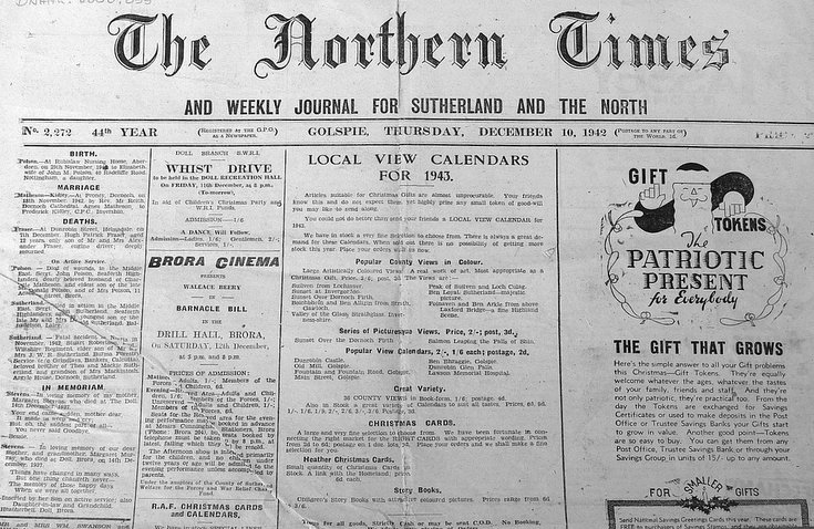 The Northern Times December 1942