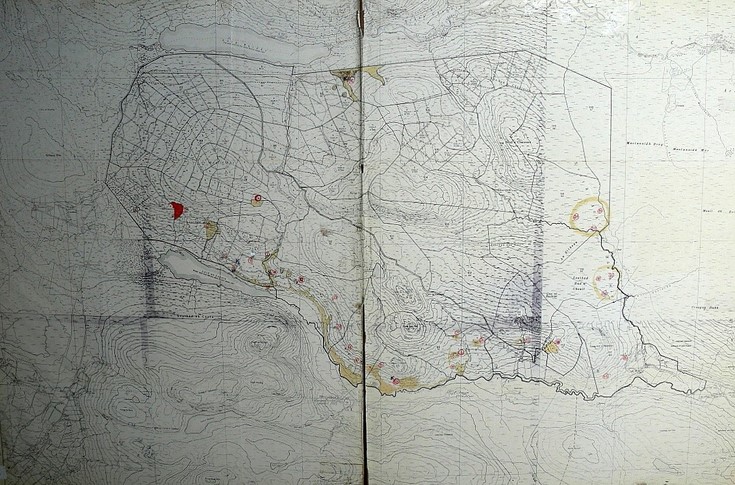 Map of Achormlarie archaeological sites