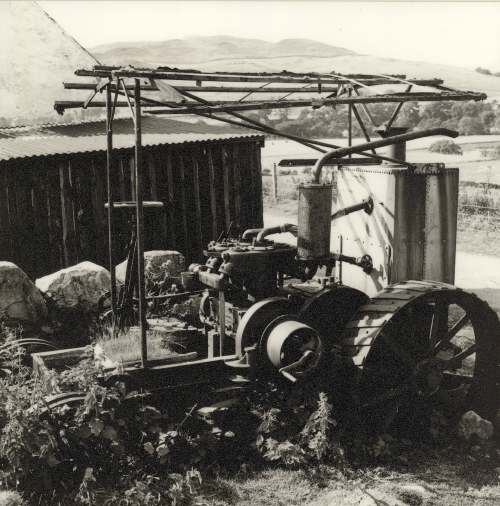 photograph of the Torboll Street Farm tractor