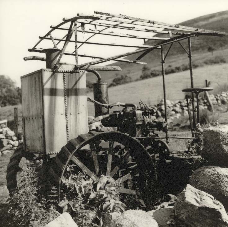 photograph of the Torboll Street Farm tractor