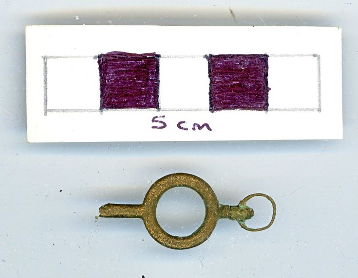Objects discovered on Pitgrudy Farm - watch winder