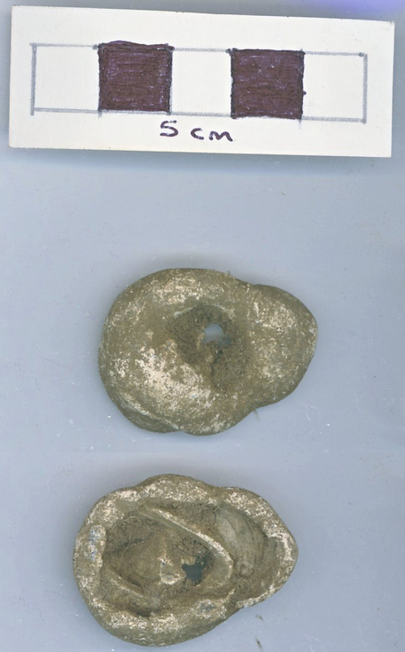 Objects discovered on Pitgrudy Farm - Lead weight