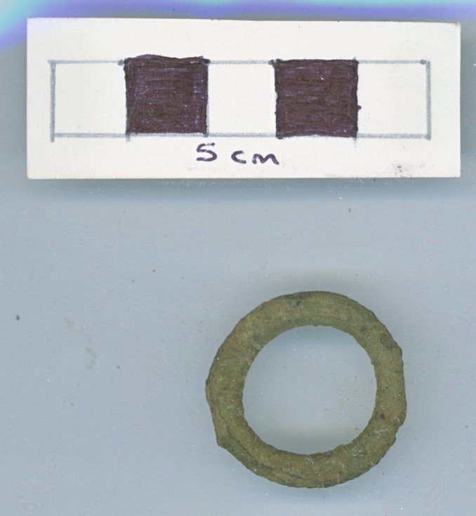 Objects discovered on Pitgrudy Farm - Iron ring