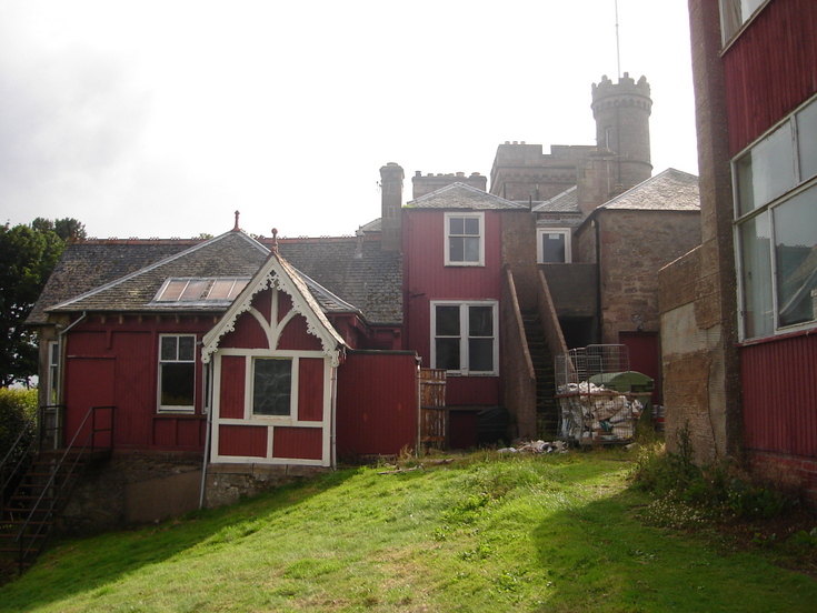 Burghfield House Hotel northern side of building 2008