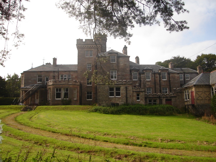 Burghfield House Hotel north east coner of building 2008