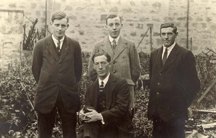 Group of unknown men