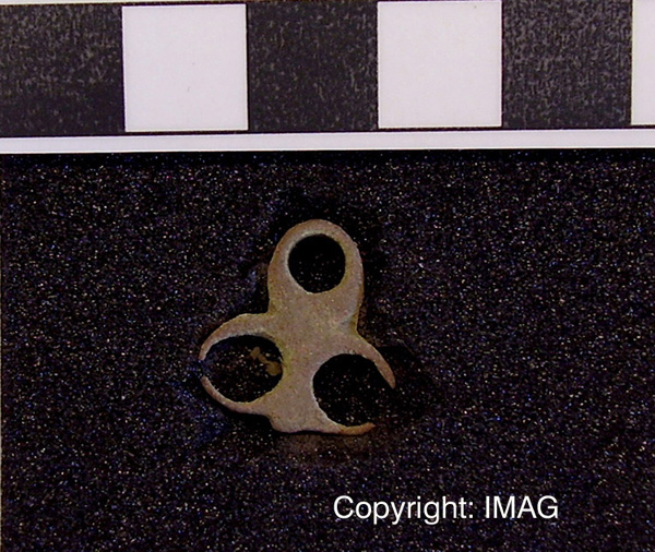 Treasure Trove objects from Balloan, Dornoch - Sword belt fitting