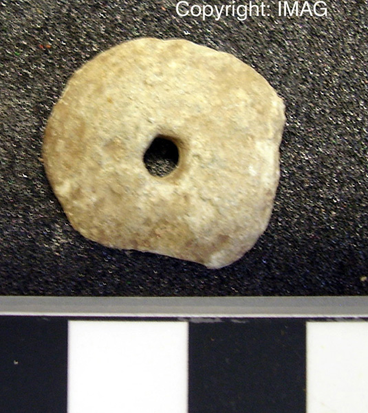 Treasure Trove objects from Pitgrudy - Weight or crude bead
