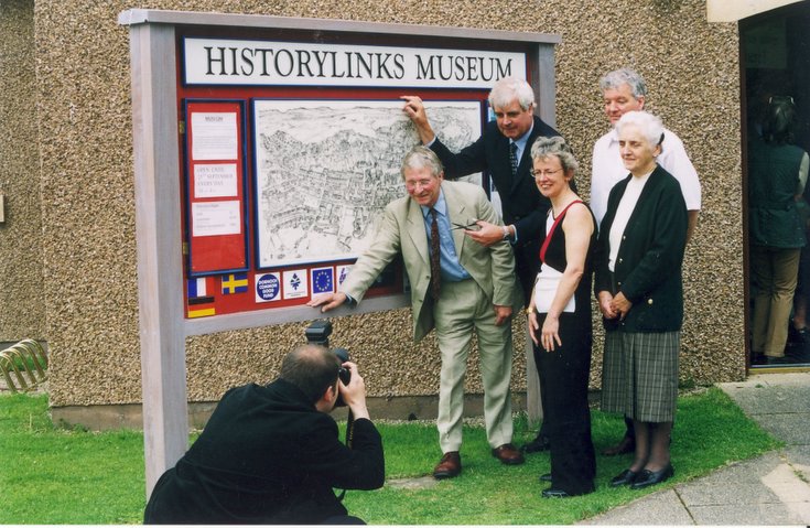 Historylinks Museum Display Panel