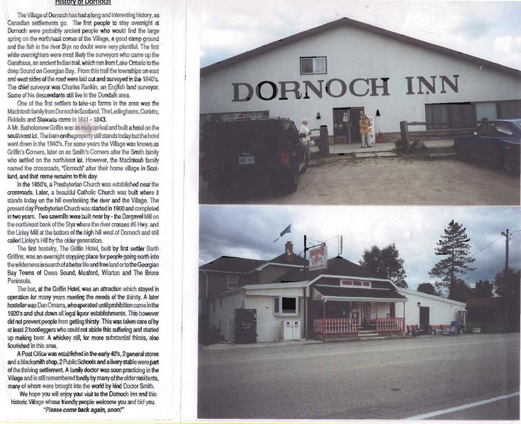 Dornoch Canada with brief history