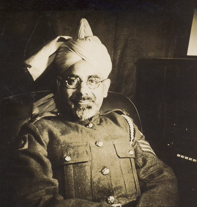 Indian Army Sergeant based in Dornoch WW2