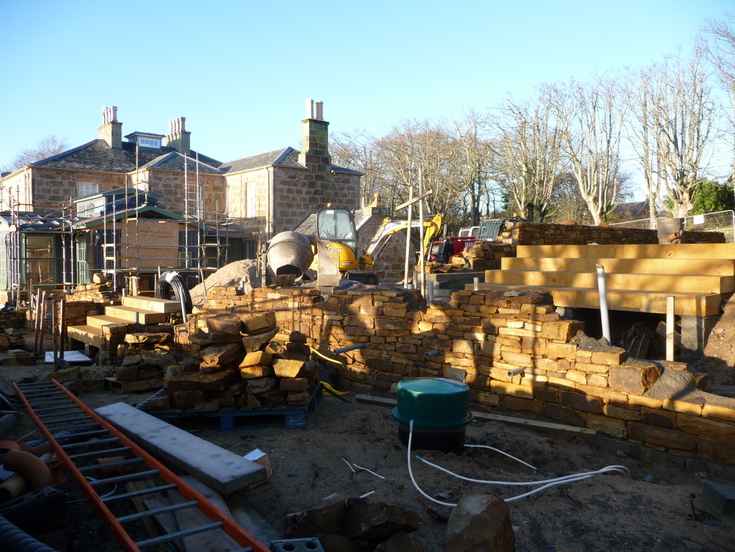 Development of 'Links House' Dornoch 26 Dec 12