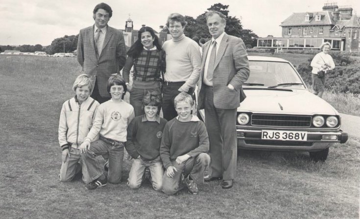 Group photograph Tom Watson's visit to RDGC