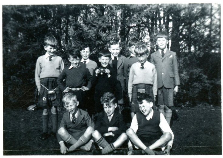 Macrae family birthday party 1940's