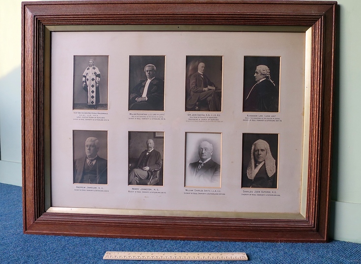 Sheriffs of Ross,Cromarty and Sutherland1874-1900