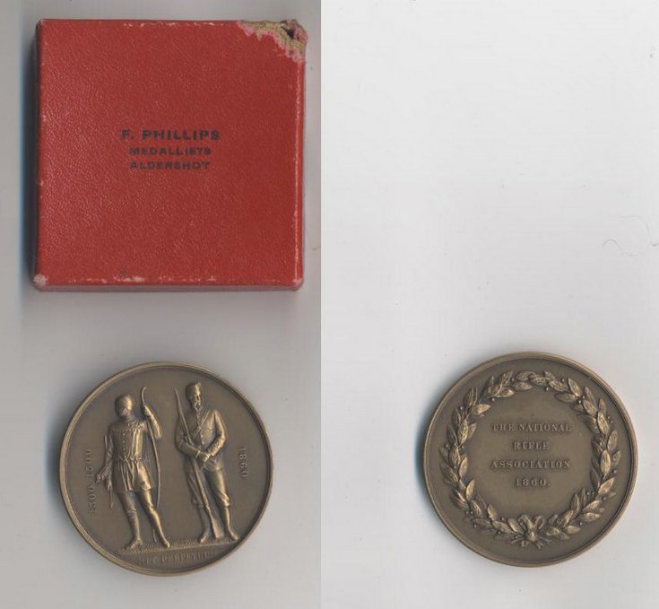 National Rifle Association Medal 1860