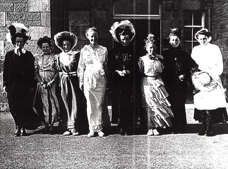 Dornoch Academy school photograph 1950