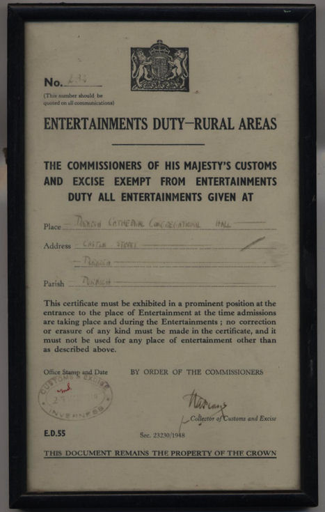 NEntertainments Duty - Rural Areas Exemption