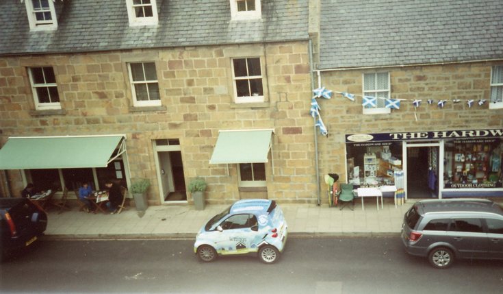 A wee 'Smart car' in Dornoch