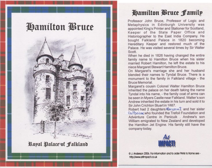 Hamilton Bruce family