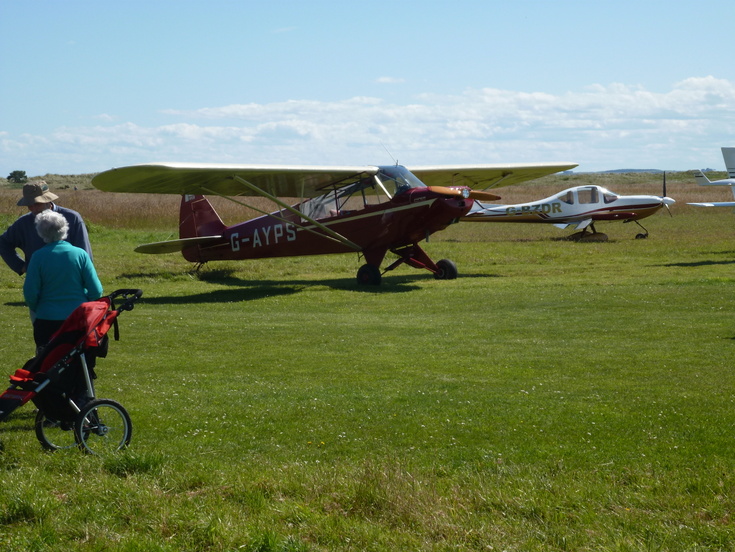 Day one of the 'Fly In' to Dornoch Airfield 2 Aug