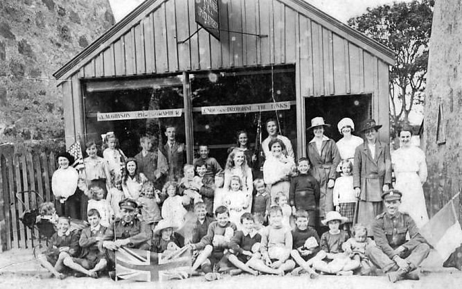 Unknown group of people