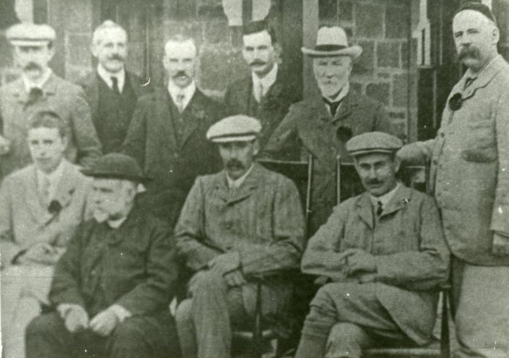 Group photograph at RDGC c 1900