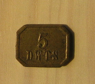 Watchmaker's 5 DWTS weight