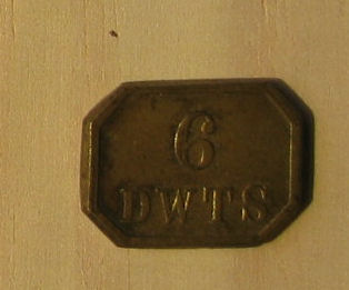 Watchmaker's 6 DWTS weight