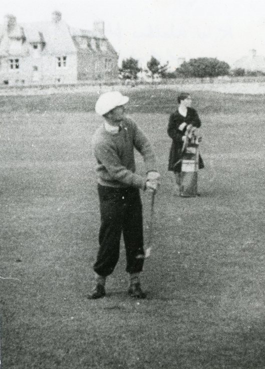 K W Walker playing in the Carnegie Shield