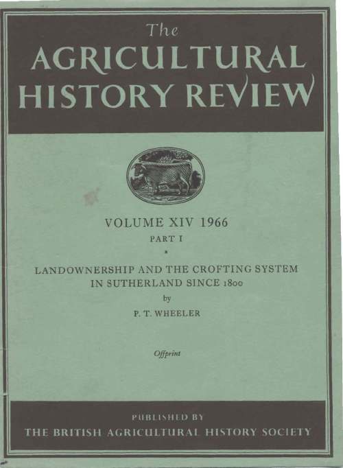 Agricultural history review