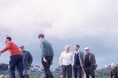 Spectators on the move